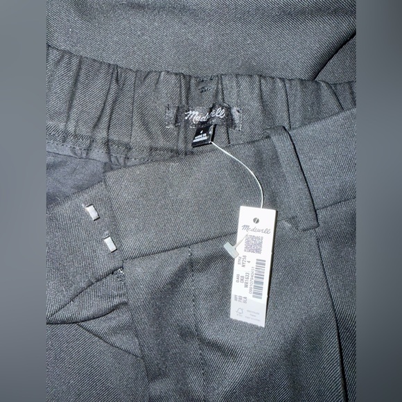 Madewell| Slouchy Straight Pants in Brushed Twill - Picture 4 of 5